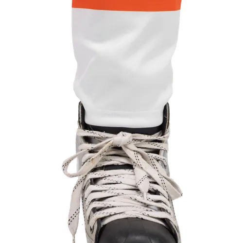 Straight lower waistband